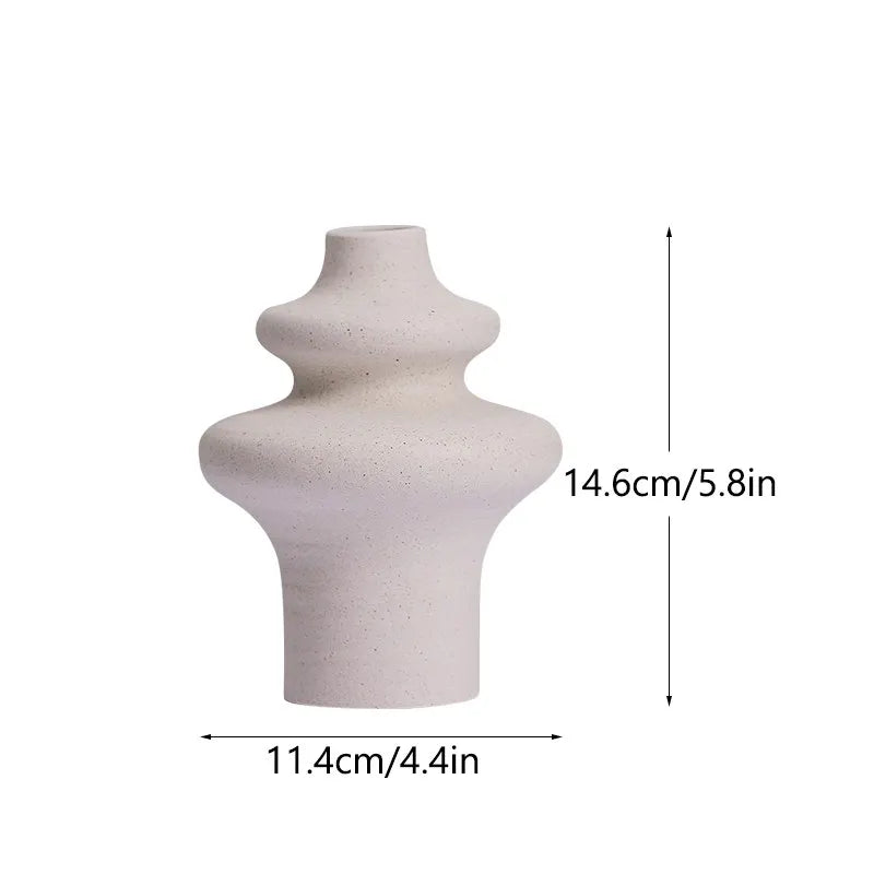 DecorBites™ Ceramic Vases Set for Modern Home Decor