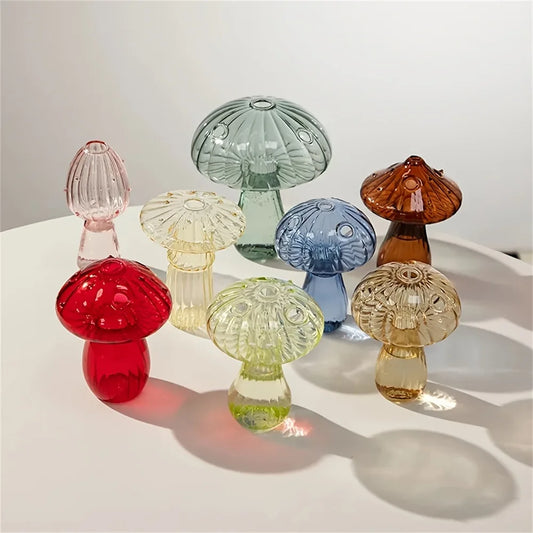 DecorBites™ Colorful Mushroom Vase - Nordic Style Home Decor