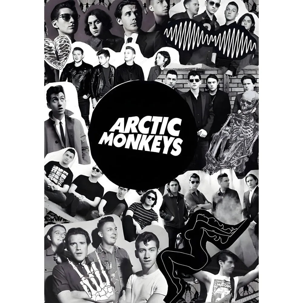 DecorBites™ Retro Arctic Monkeys Singer Poster - Waterproof Wall Art