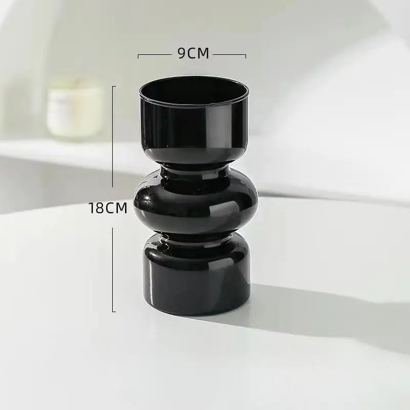DecorBites™ Retro Glass Vase for DIY Flower Arrangements