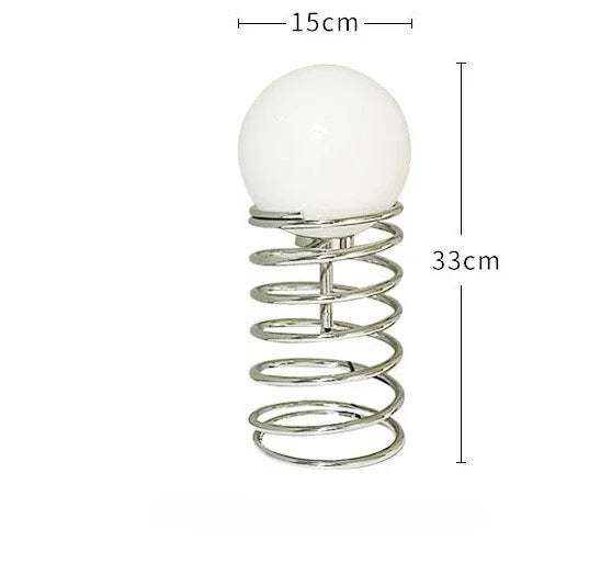DecorBites™ Spring Glass Table Lamp Bauhaus Furniture