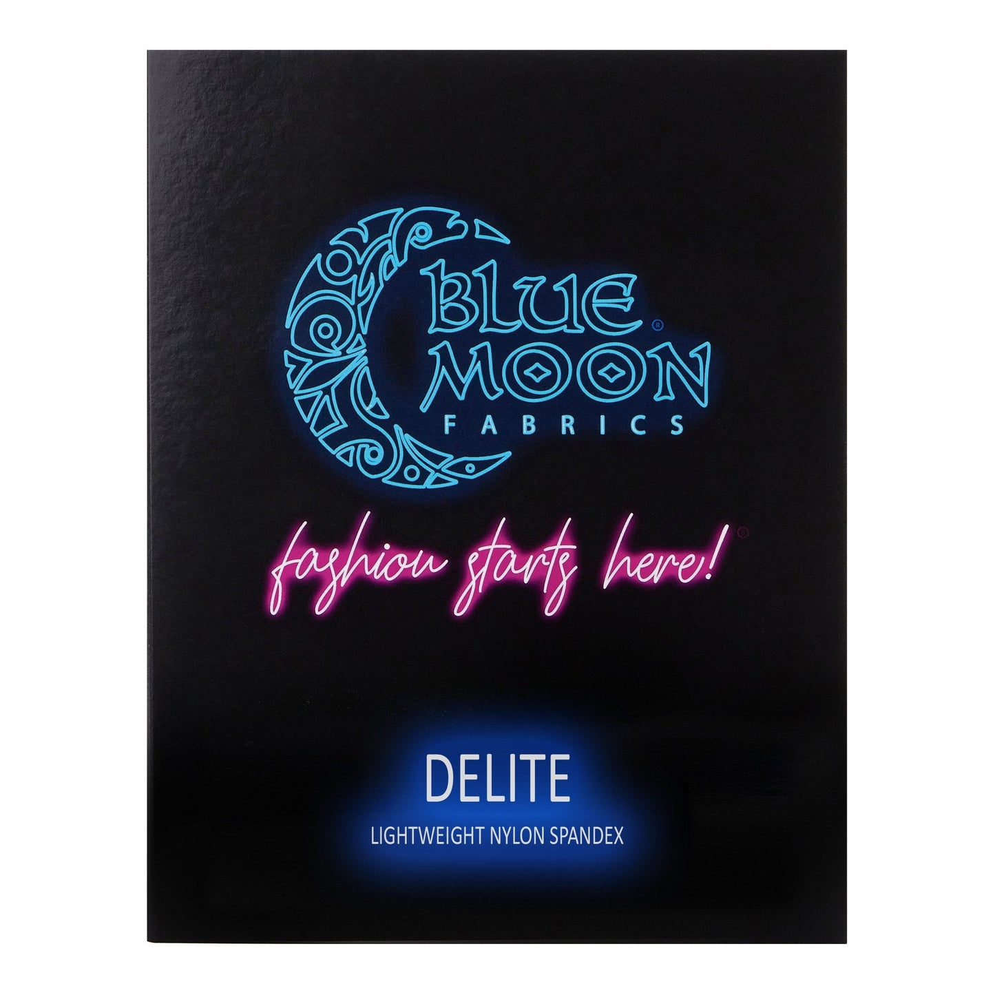 Delite Lightweight Nylon Spandex Color Card | Blue Moon Fabrics