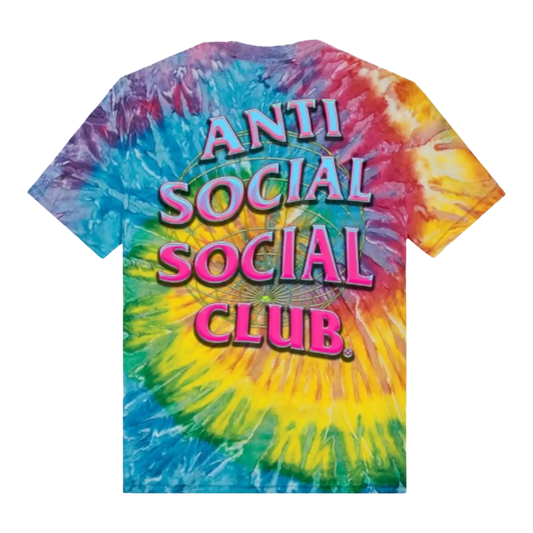 Anti Social Social Club Technologies Inc. 2001 Tie Dye Men T-Shirt Multi