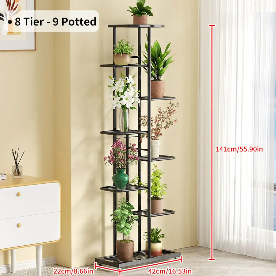 DecorBites™ Iron Plant Stand for Multiple Pots