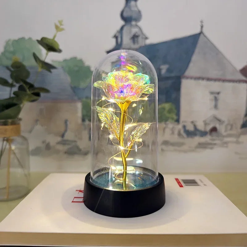DecorBites™ LED Eternal Rose Light for Valentine's Day and Weddings
