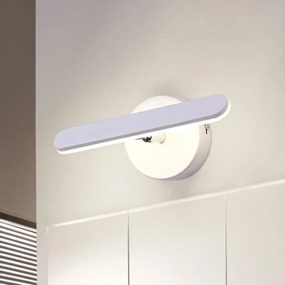 DecorBites™ LED Vanity Lighting Fixture - Modern White Wall Lamp for Bathroom with Natural/Warm Light