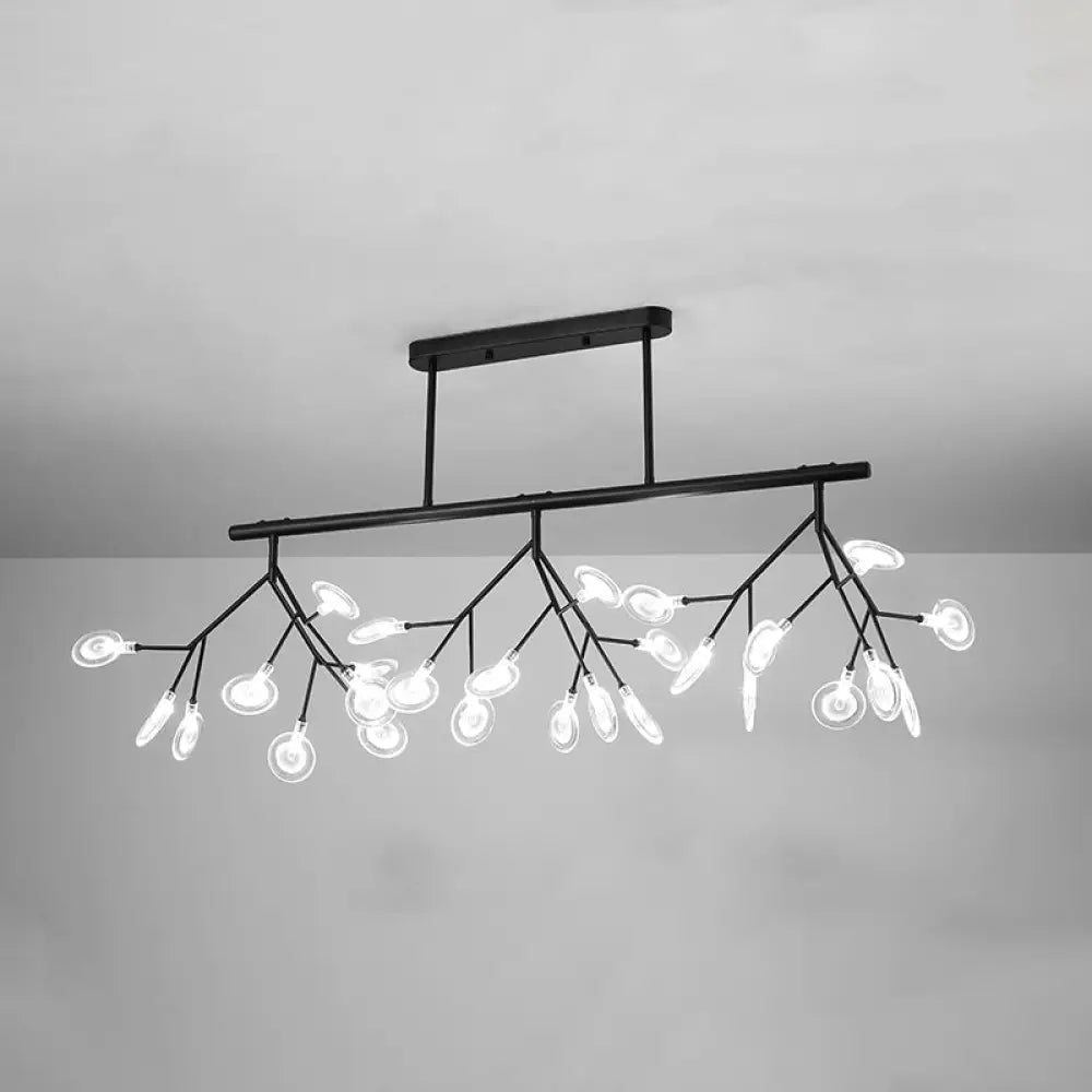 DecorBites™ Modern Acrylic LED Pendant Light Fixture with 27 Heads for Living Room