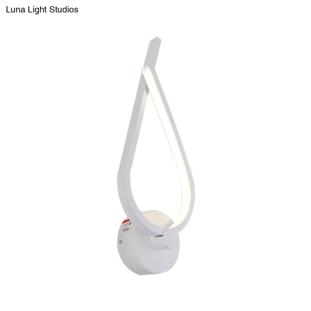 DecorBites™ Modern Black/White LED Metal Kink Linear Wall Light for Corridors - Wall Mounted Lamp