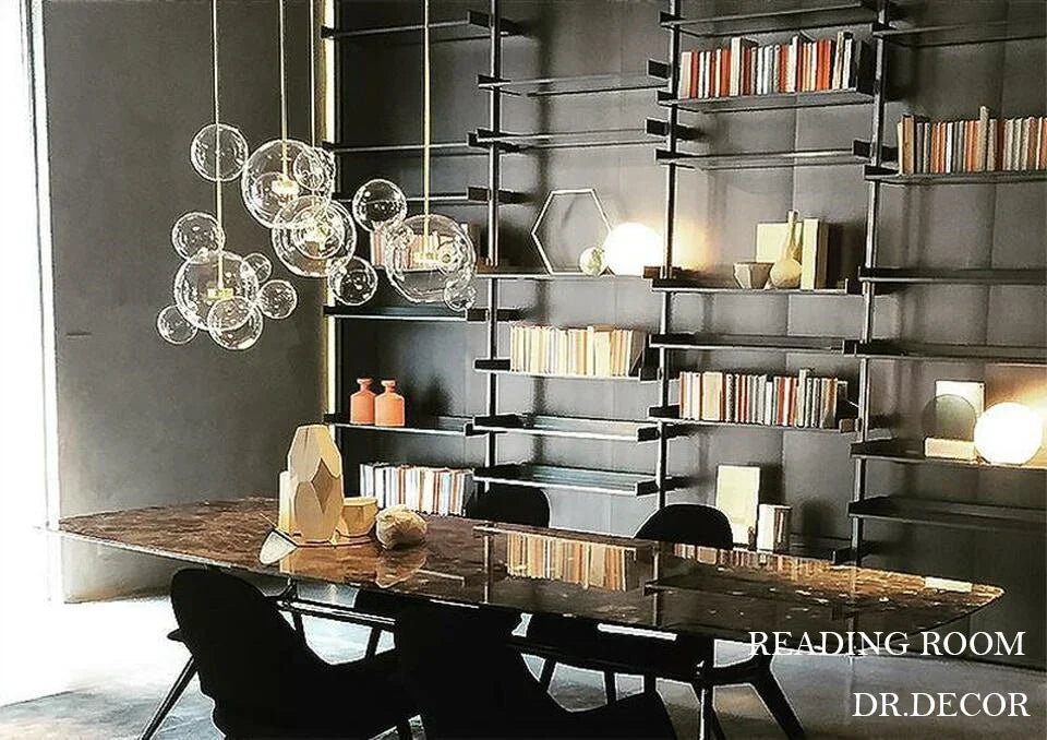 DecorBites™ Modern LED Bubble Chandelier for Home