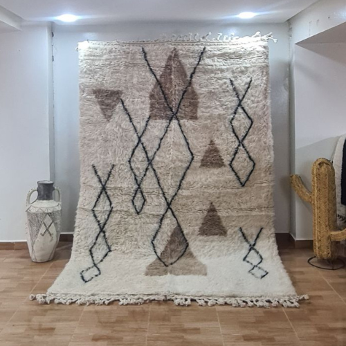 DecorBites™ Moroccan Handmade Azilal Rug 2.5m x 1.5m