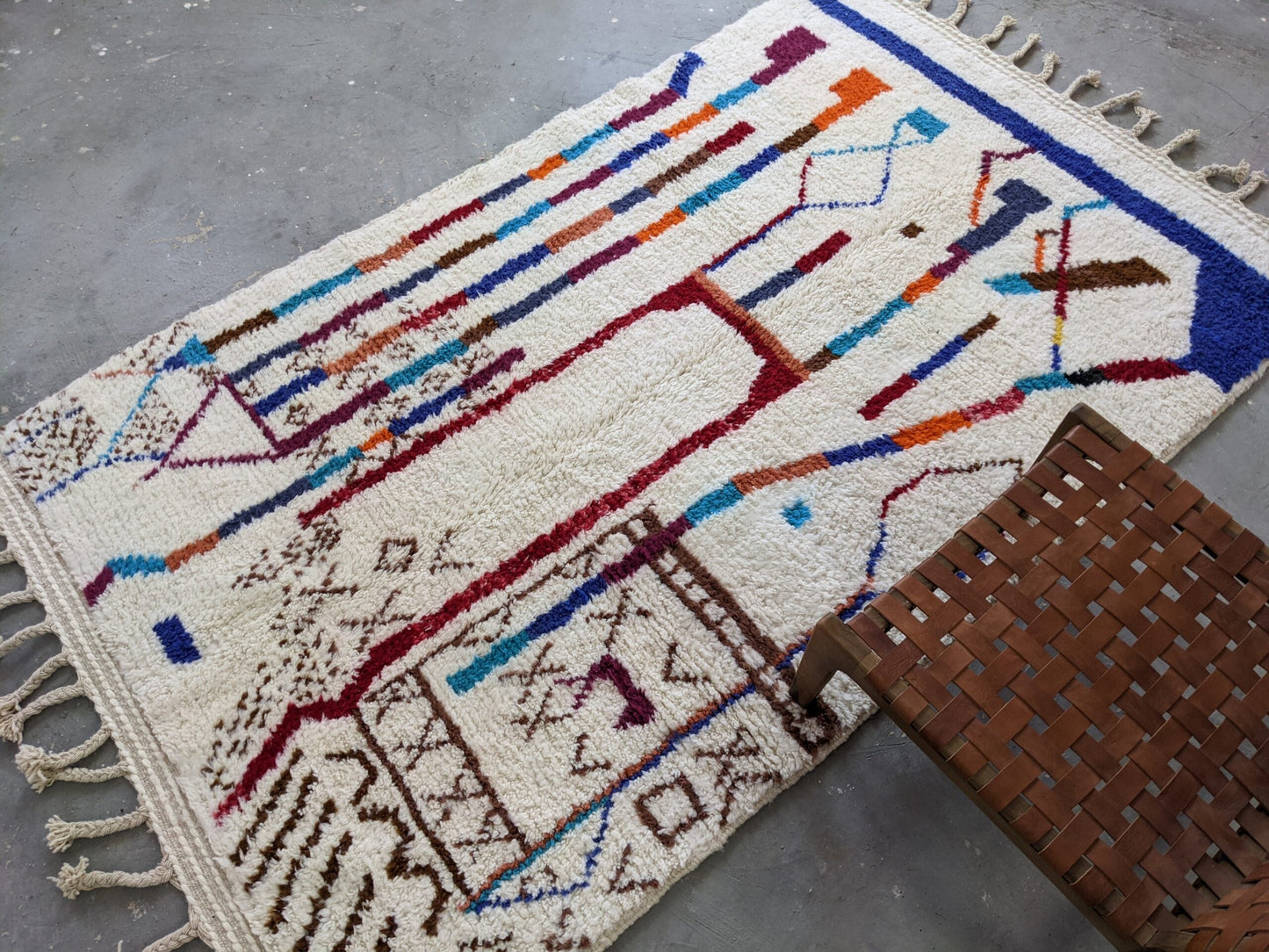 DecorBites™ Moroccan Handmade Traditional Azilal Rug 250 X 150 Cm