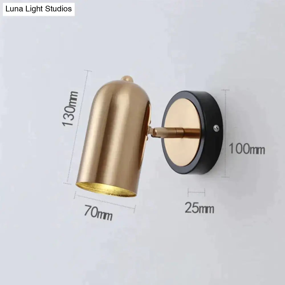 DecorBites™ Nell Industrial LED Wall Sconce