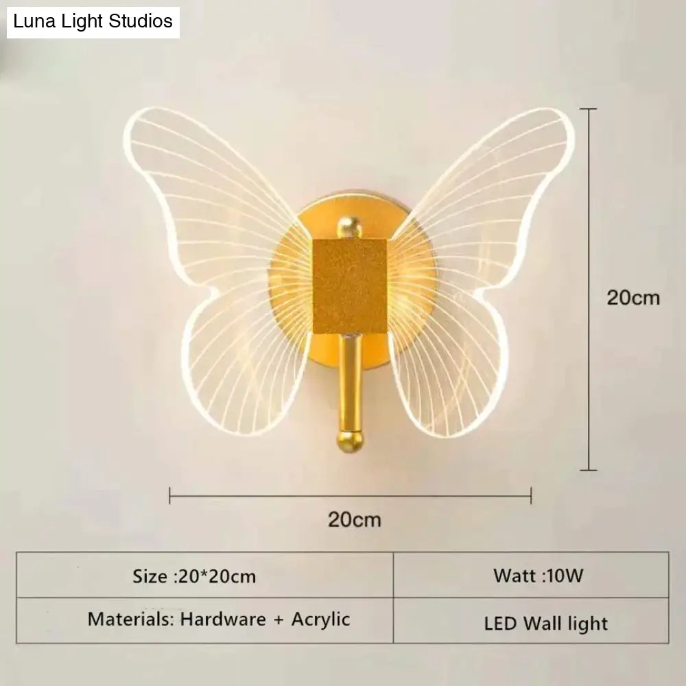 DecorBites™ Nordic Art Deco LED Swan Wall Lamp for Bedroom Bedside wall Living Room Hallway Indoor Lighting