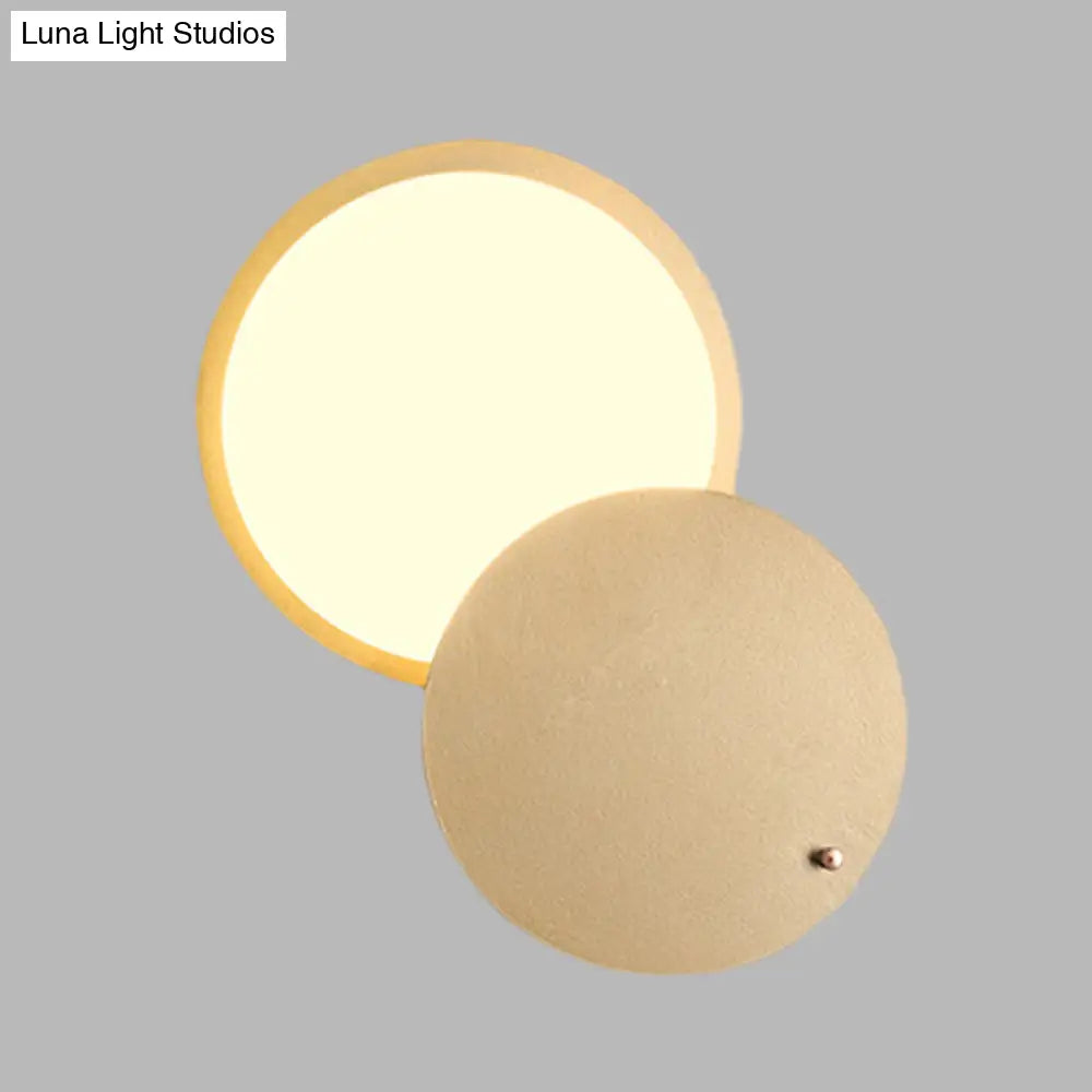 DecorBites™ Rotatable Gold Metal LED Wall Sconce - Contemporary Wall Lamp Fixture