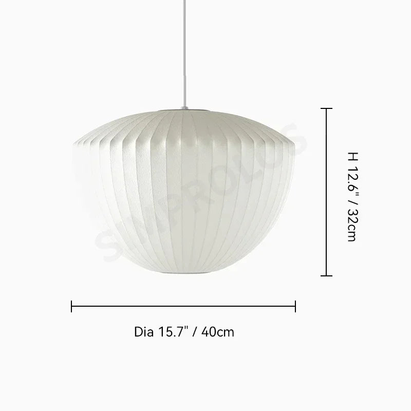 DecorBites™ Silk LED Pendant Lamp - Modern Designer Lighting