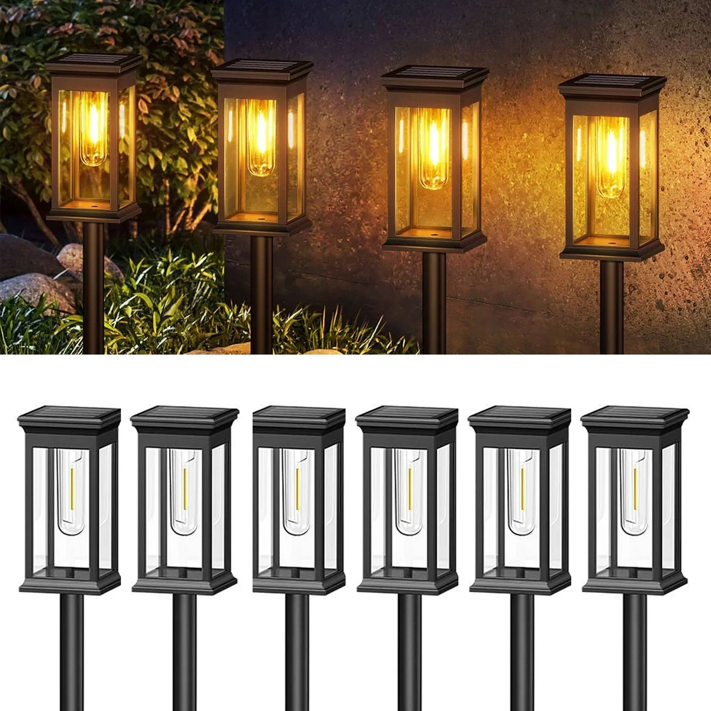 DecorBites™ Solar Lights Pack, Super Bright 12Hrs