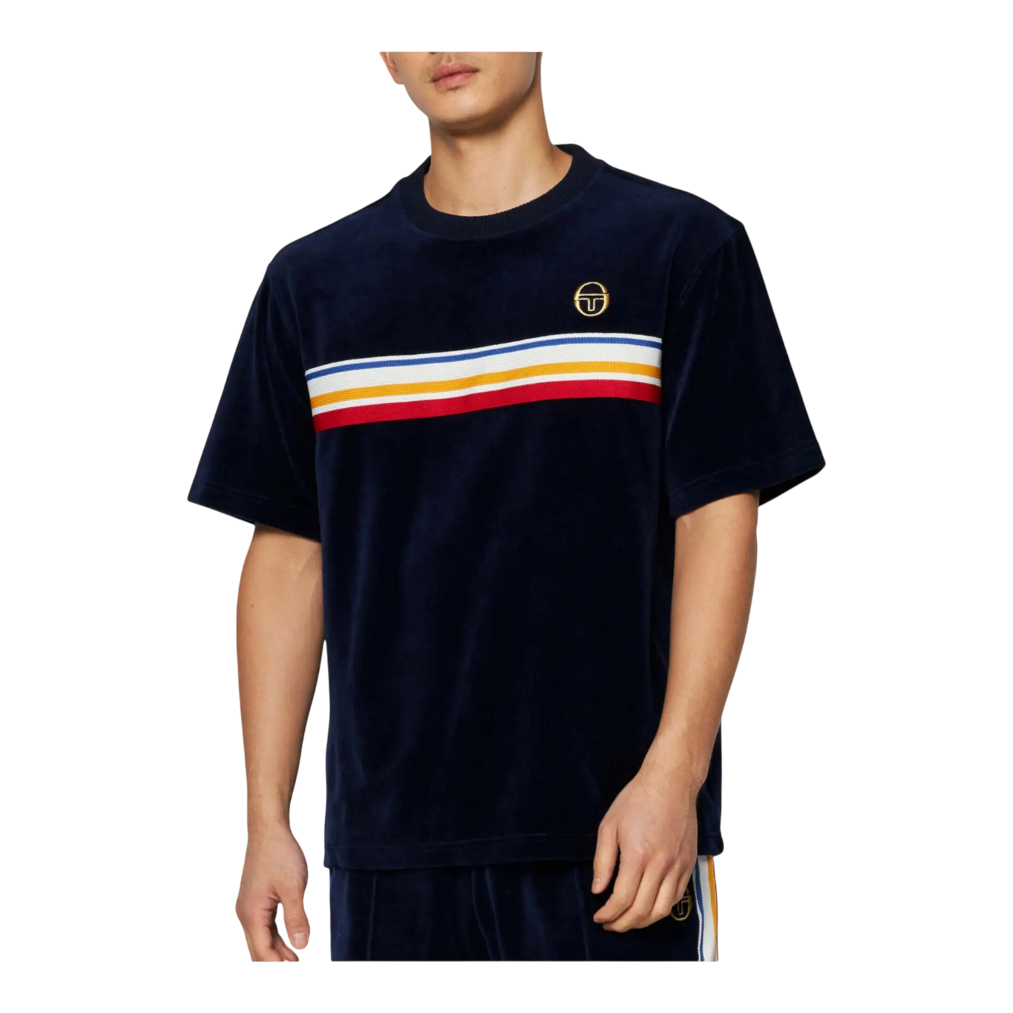 Sergio Tacchini Ivanes Men T‑Shirt Maritime Blue