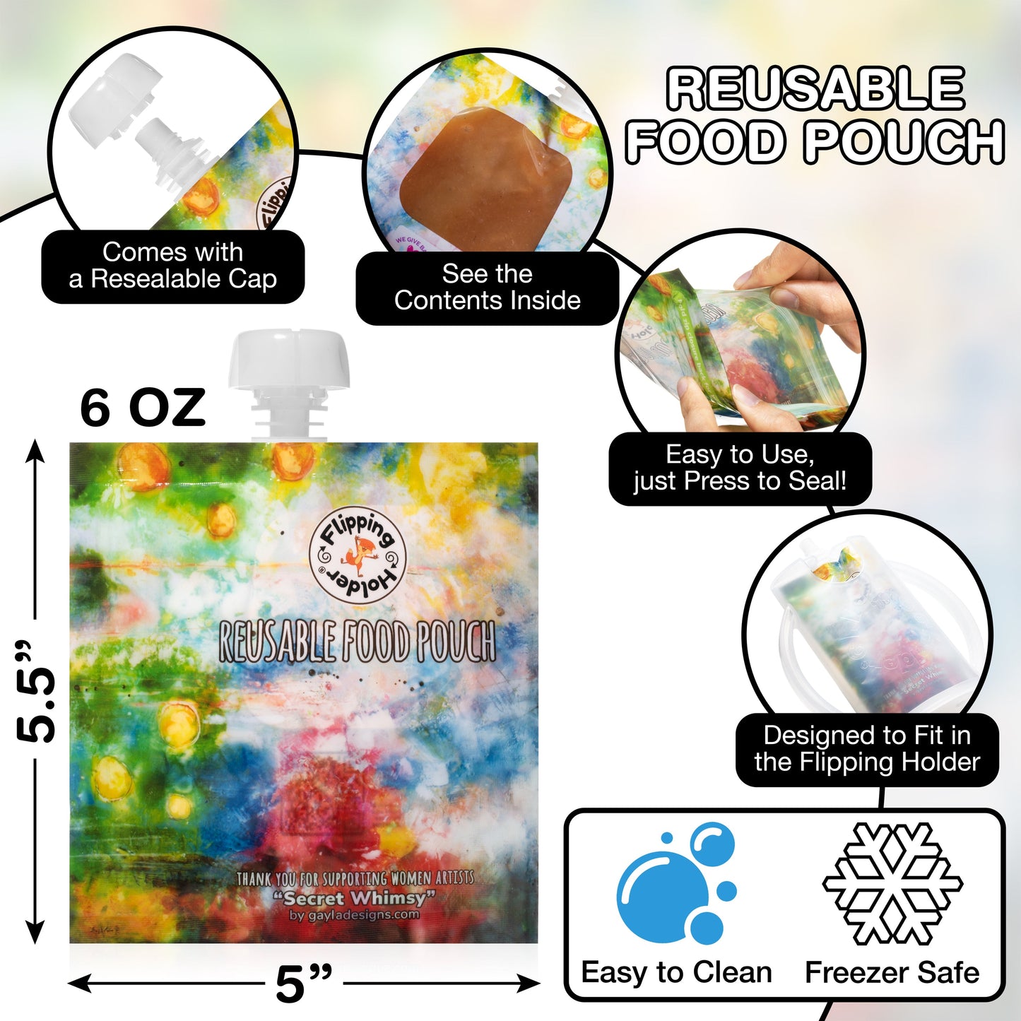 Reusable Pouches