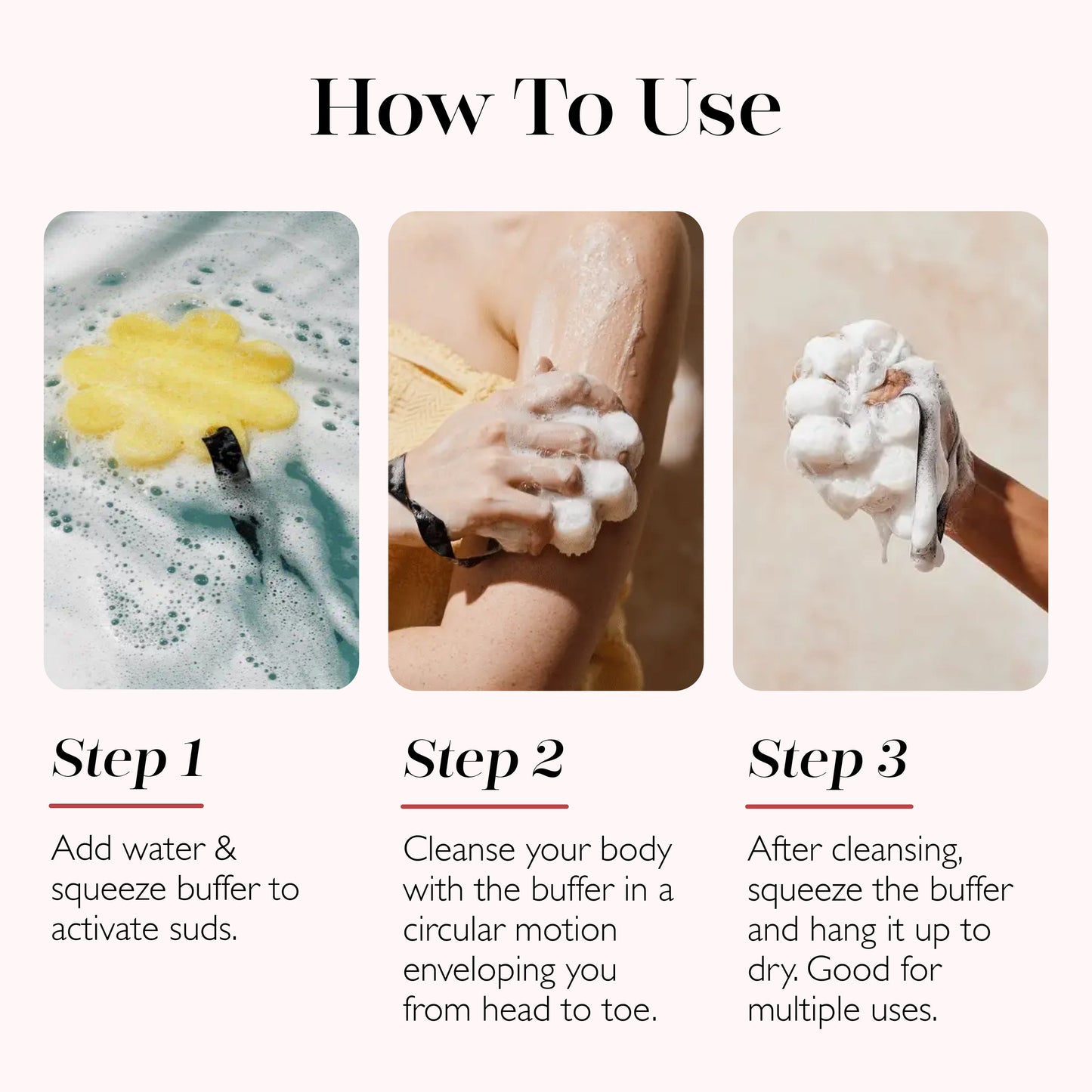 Bulgarian Rose | Wild Flower Bath Sponge