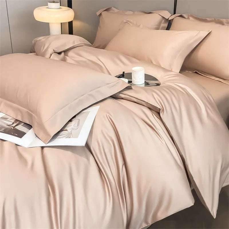DecorBites™ 1000TC Egyptian Cotton Bedding Set with Duvet Cover
