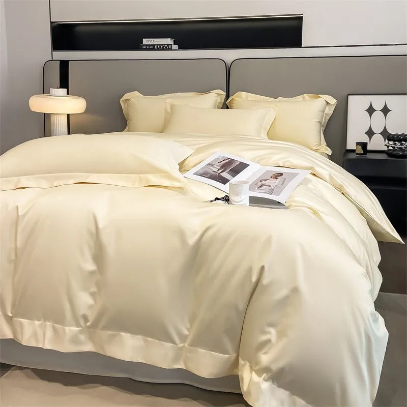 DecorBites™ 1000TC Egyptian Cotton Bedding Set with Duvet Cover