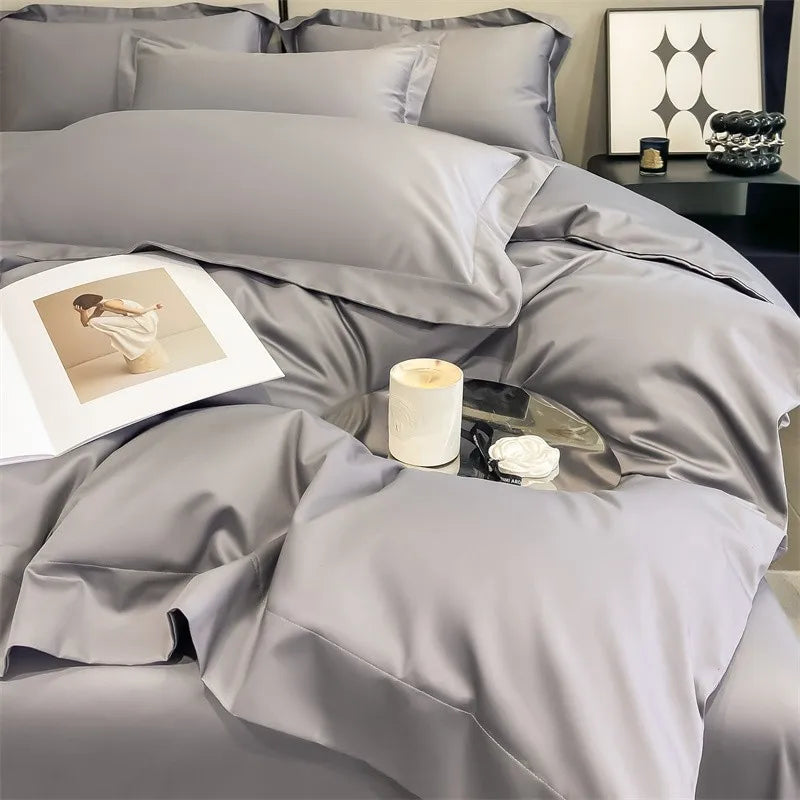 DecorBites™ 1000TC Egyptian Cotton Bedding Set with Duvet Cover