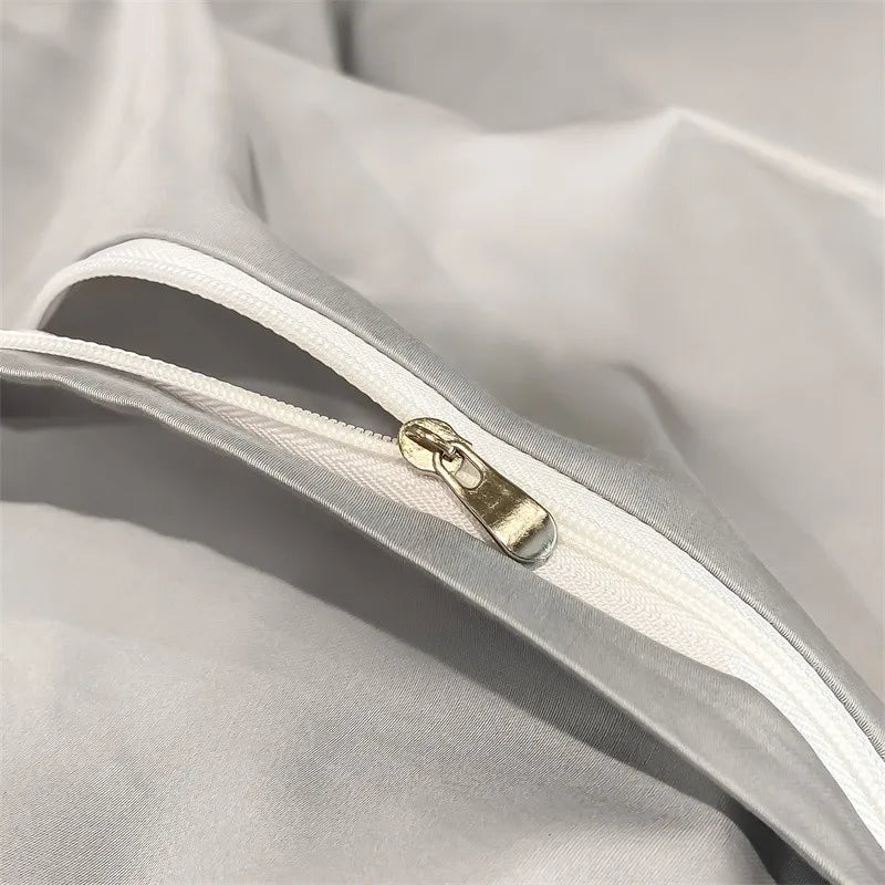 DecorBites™ 1000TC Egyptian Cotton Bedding Set with Duvet Cover