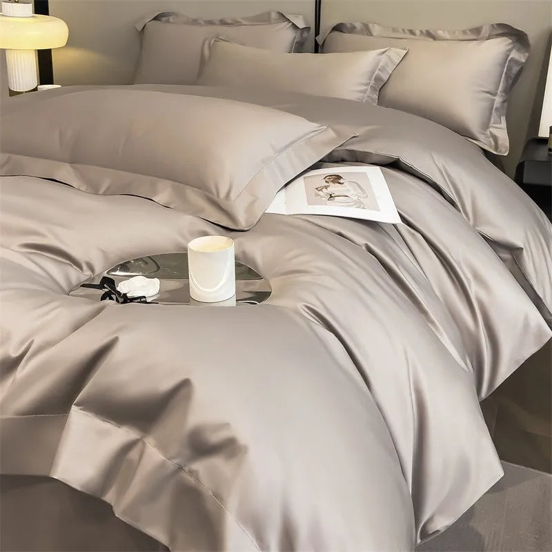 DecorBites™ 1000TC Egyptian Cotton Bedding Set with Duvet Cover
