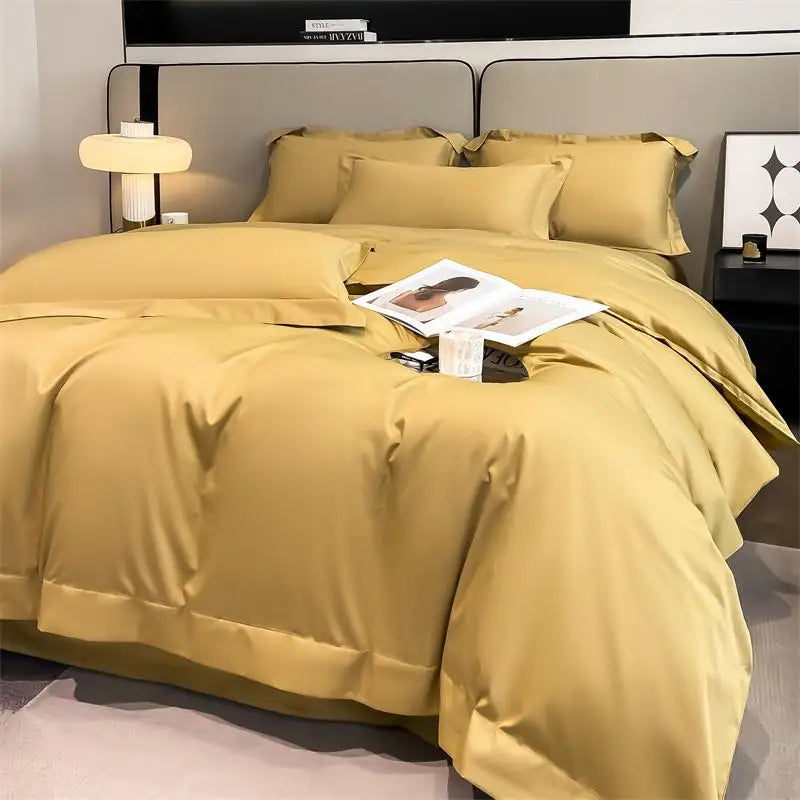 DecorBites™ 1000TC Egyptian Cotton Bedding Set with Duvet Cover