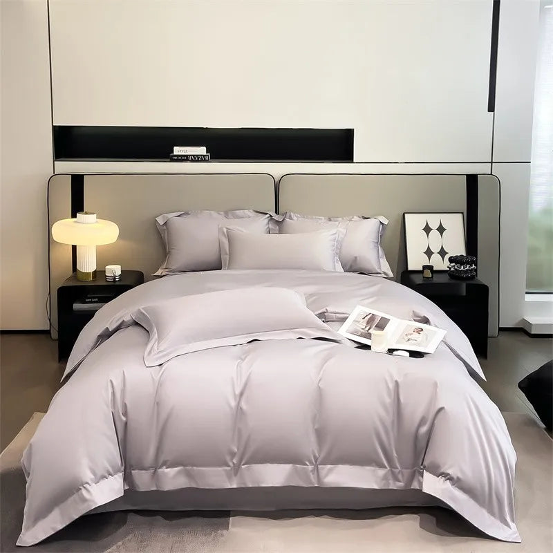 DecorBites™ 1000TC Egyptian Cotton Bedding Set with Duvet Cover