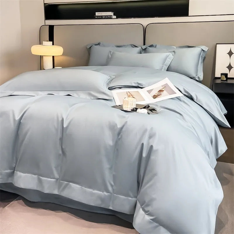 DecorBites™ 1000TC Egyptian Cotton Bedding Set with Duvet Cover