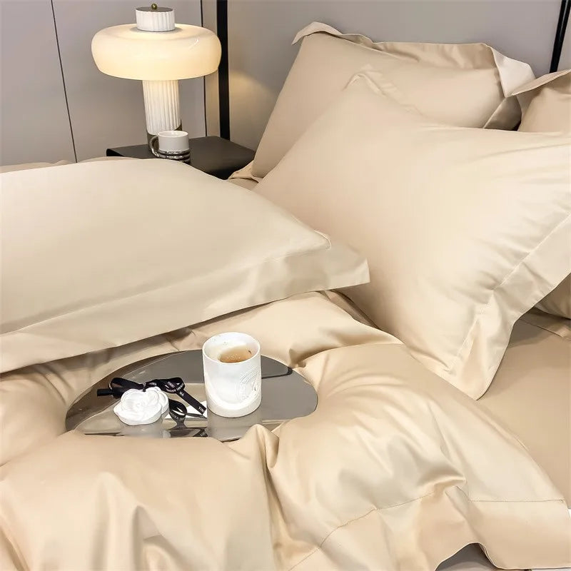 DecorBites™ 1000TC Egyptian Cotton Bedding Set with Duvet Cover
