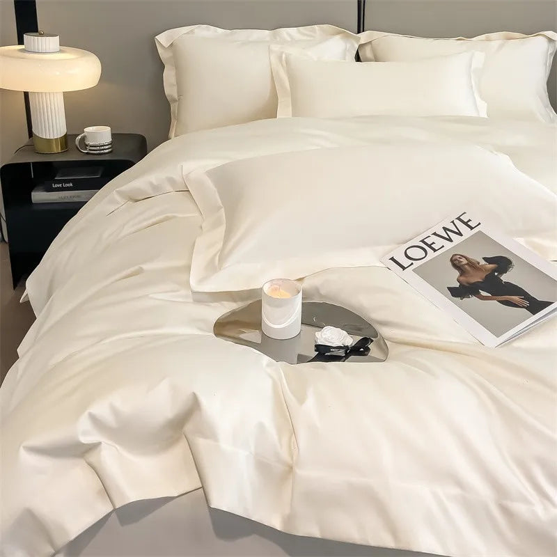 DecorBites™ 1000TC Egyptian Cotton Bedding Set with Duvet Cover
