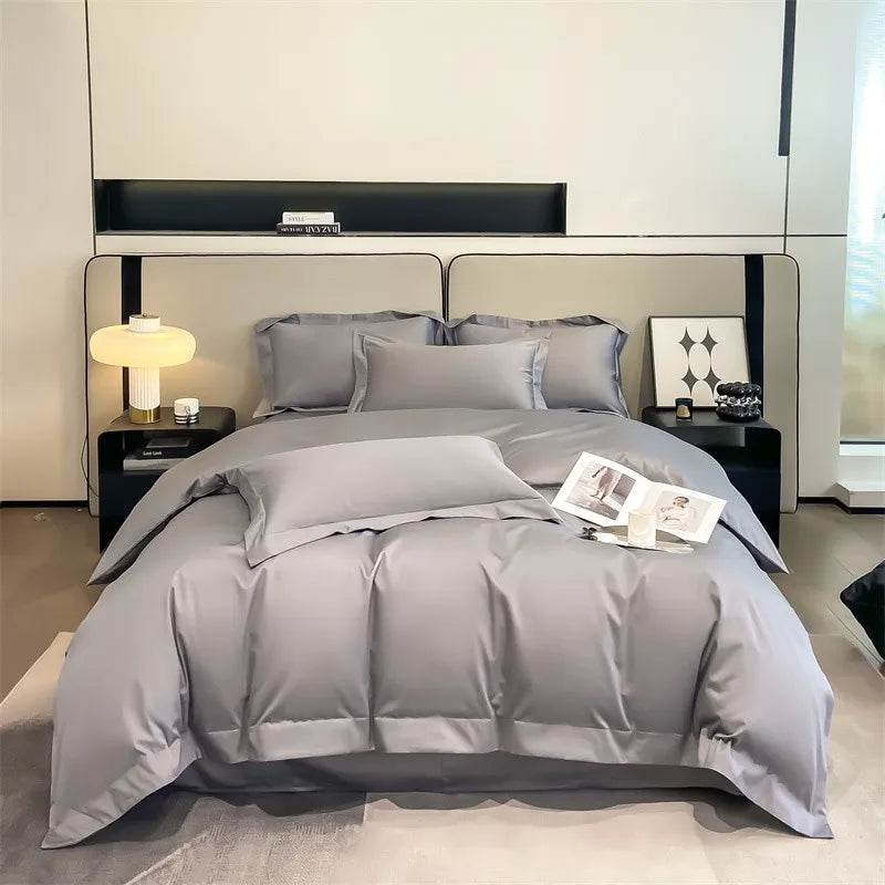 DecorBites™ 1000TC Egyptian Cotton Bedding Set with Duvet Cover
