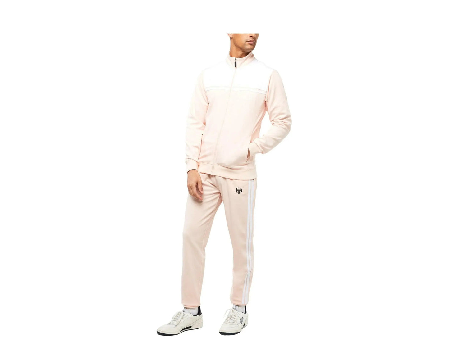 Sergio Tacchini New Young Line Tracktop Archivio Men Jacket Pearl Blush