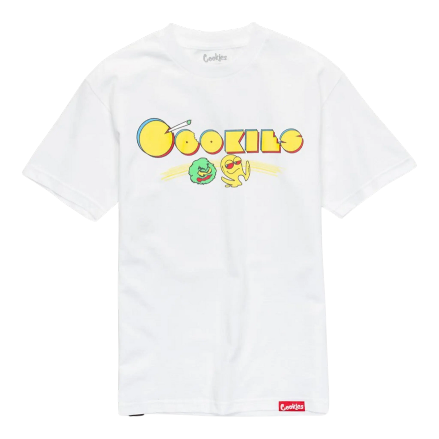 Cookies Gradient Logo T-Shirt Men White