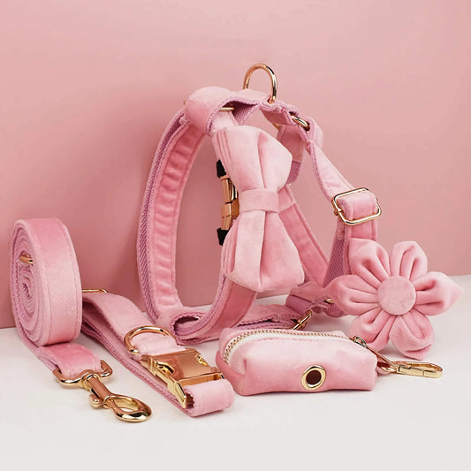 Pink Velvet Set