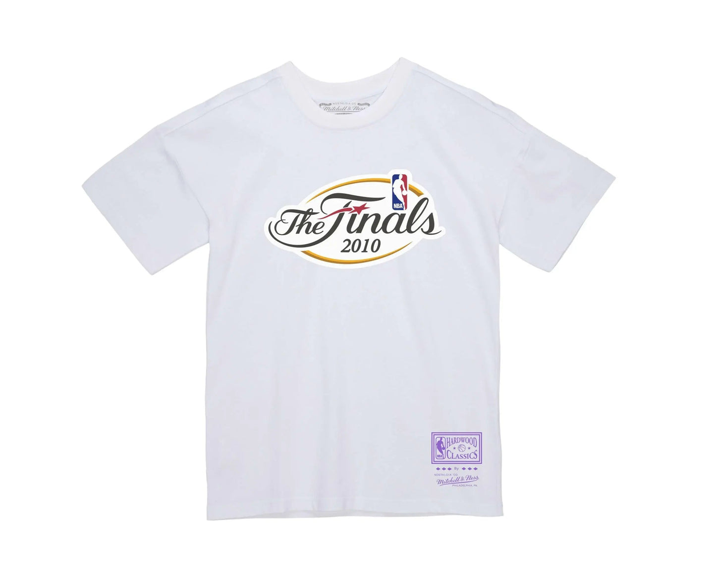 Mitchell & Ness Los Angeles Lakers QS 2010 Finals Men T-Shirt White