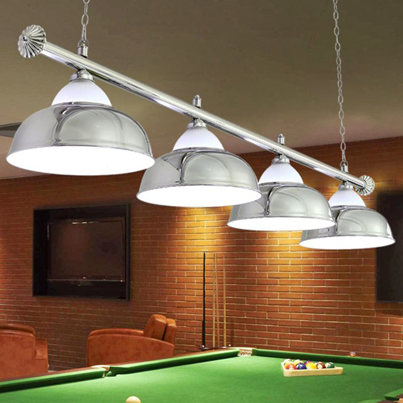 DecorBites™ Stainless Steel Billiard Light - Stylish Country Bowl Game Room Ceiling Lamp
