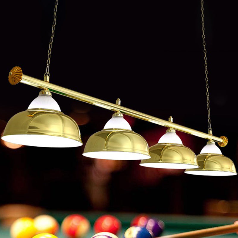 DecorBites™ Stainless Steel Billiard Light - Stylish Country Bowl Game Room Ceiling Lamp