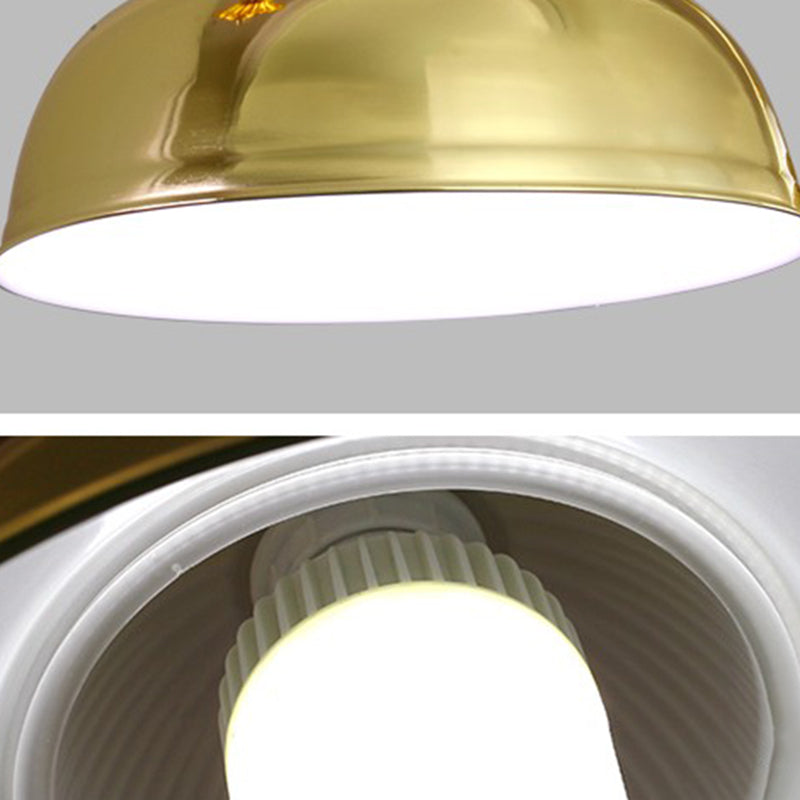 DecorBites™ Stainless Steel Billiard Light - Stylish Country Bowl Game Room Ceiling Lamp