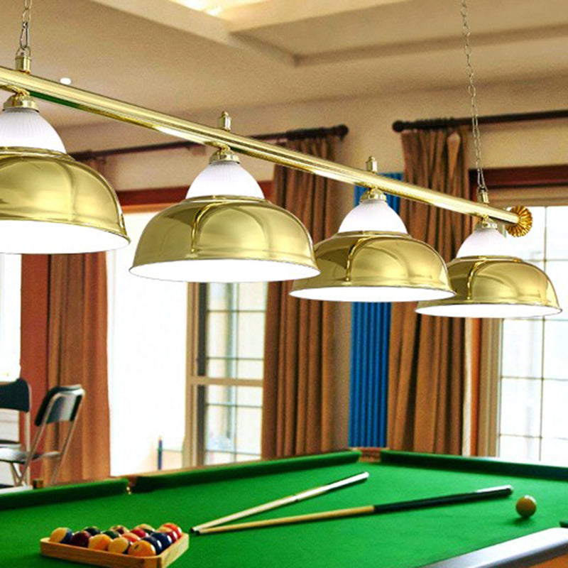 DecorBites™ Stainless Steel Billiard Light - Stylish Country Bowl Game Room Ceiling Lamp
