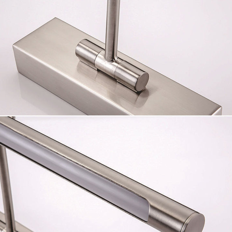 DecorBites™ Swing Arm Tube LED Picture & Vanity Sconce Light - Minimalist Metal Bathroom Lighting