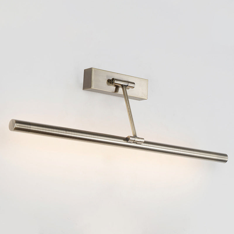 DecorBites™ Swing Arm Tube LED Picture & Vanity Sconce Light - Minimalist Metal Bathroom Lighting