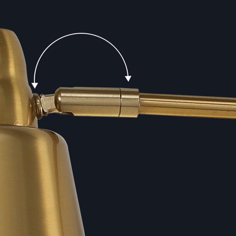 DecorBites™ Modern Wall Mounted Reading Lamp: Retractable Arm, Nordic Style