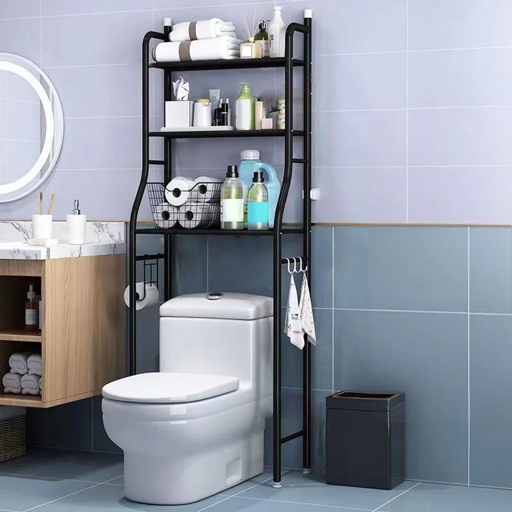 DecorBites™ 3-Tier Over Toilet Metal Storage Shelf