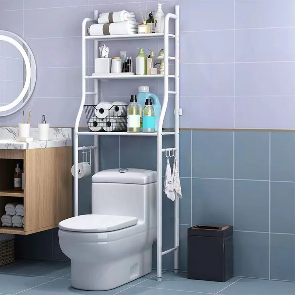 DecorBites™ 3-Tier Over Toilet Metal Storage Shelf