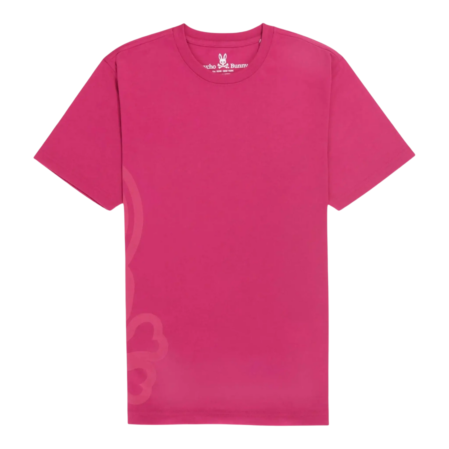 Psycho Bunny Chatham Men T‑Shirt Wild Berry
