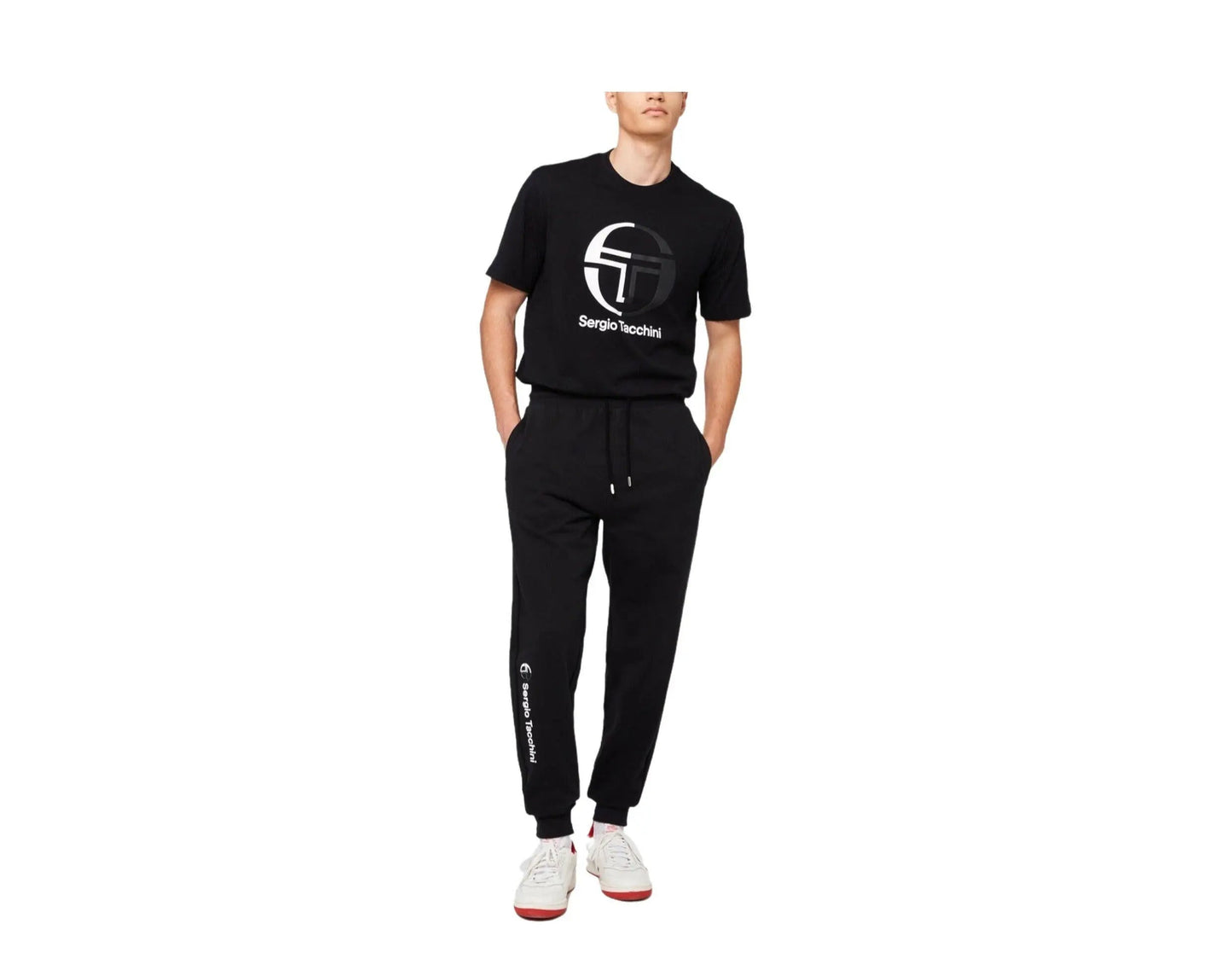Sergio Tacchini Essential Men Sweatpants Black
