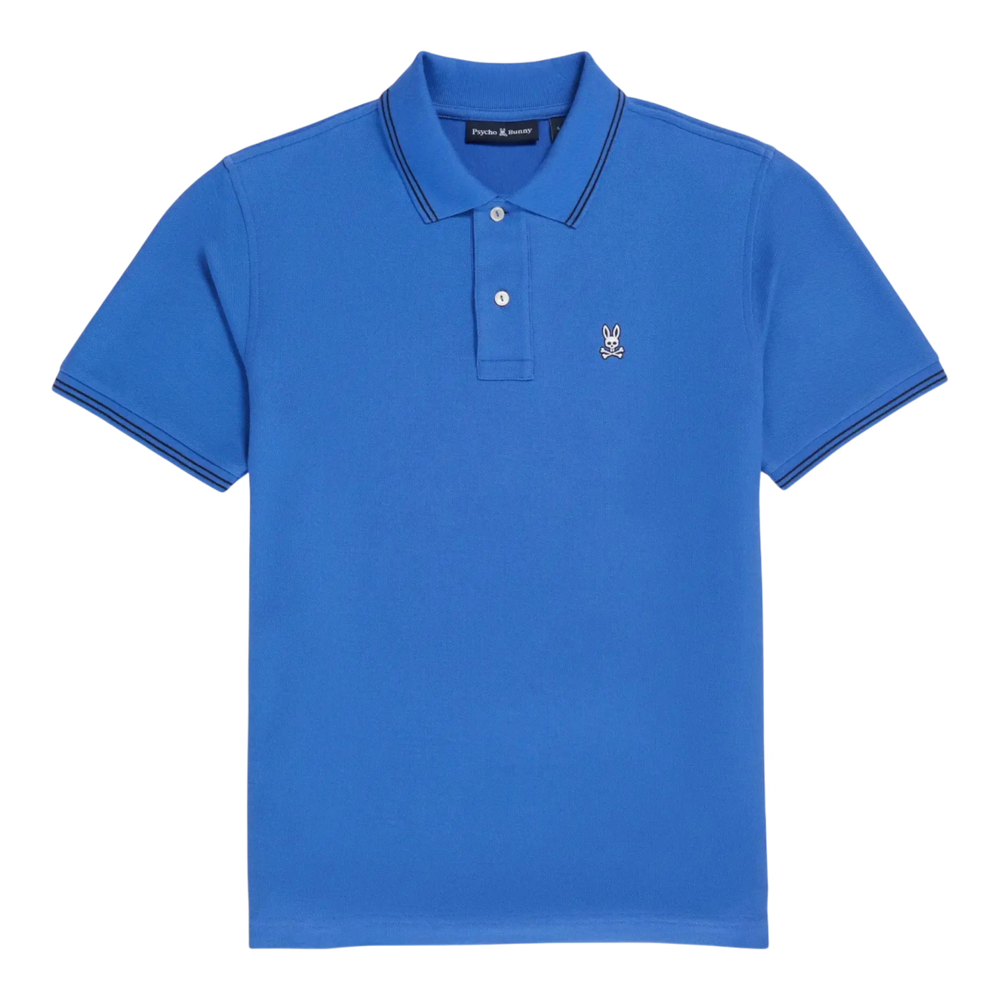 Psycho Bunny Logan Men Polo Shirt Dazzling Blue